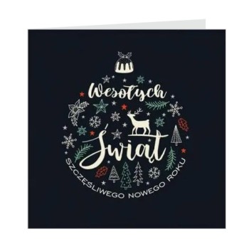 Kartka świąteczna biznesowa...