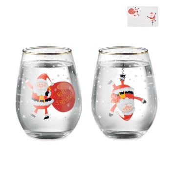 Zestaw 2 szklanek NOEL